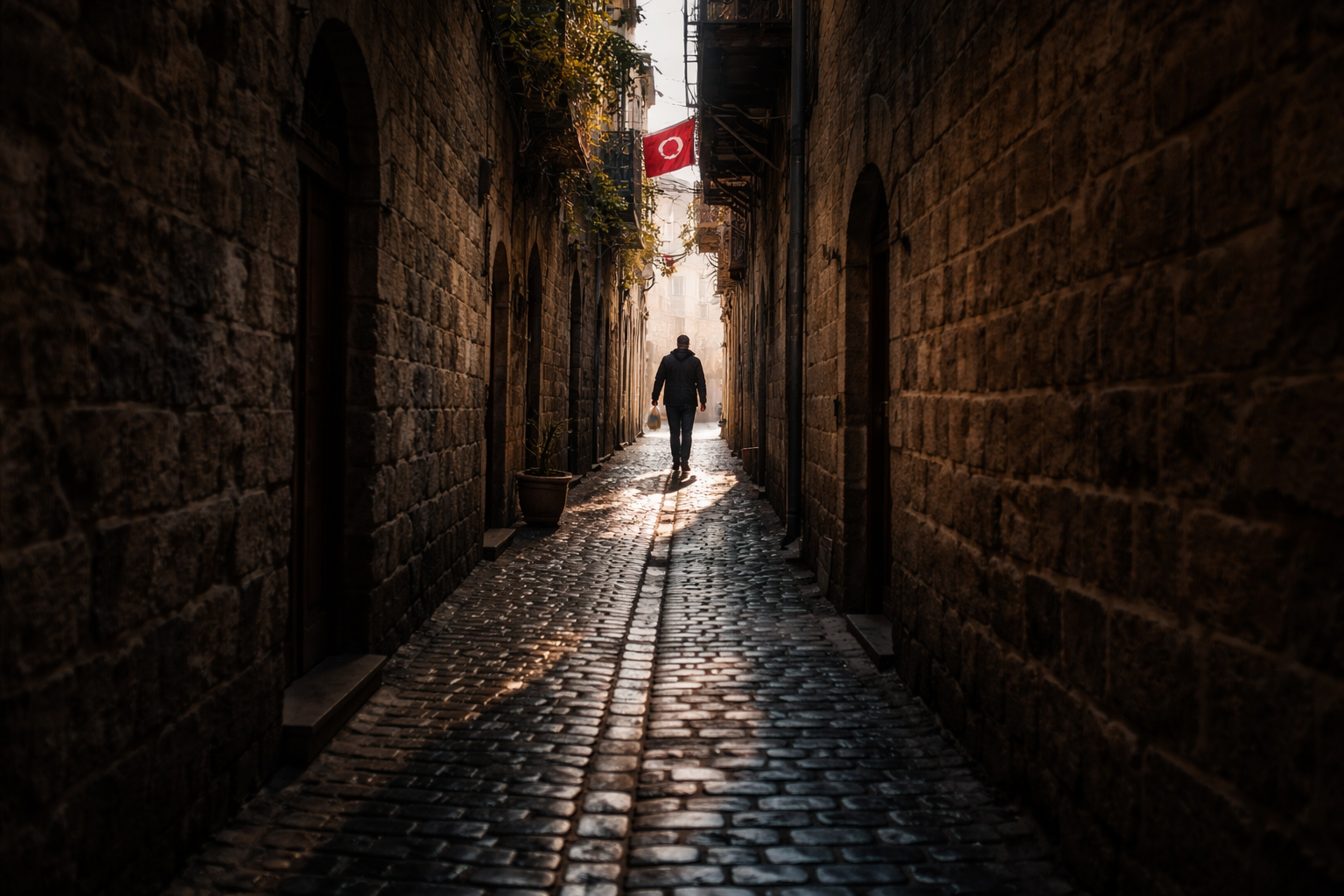 Sokak fotografciliginda kompozisyon ornegi